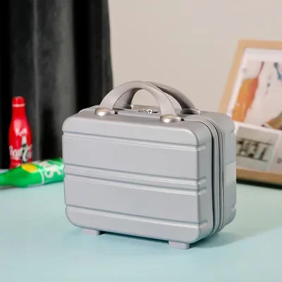 (051) neue koreanische Version 14-Zoll-tragbare Kosmetik hülle Mini leichte Kosmetik tasche kleiner Koffer