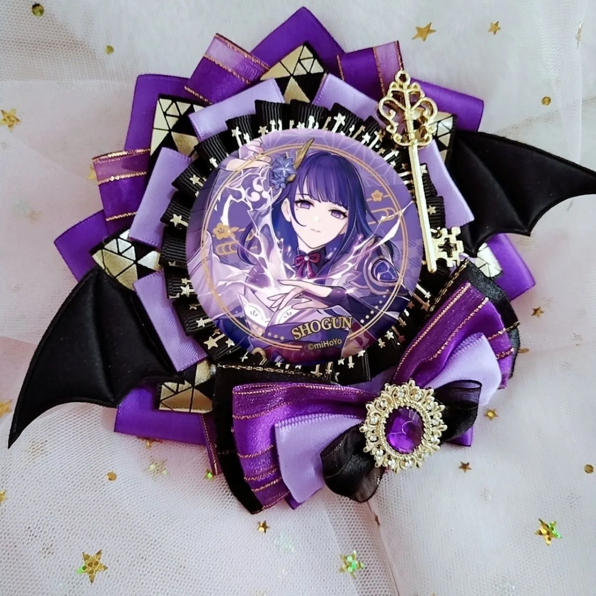 New Arrival Angel and Little Devil handmade Badge Holder Itabag Decoration women ita bag Accessories Ribbon bowknot