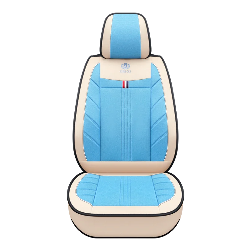 

Универсальные чехлы на автомобильные сиденья для Chevrolet Captiva Cruze Onix Sail Sonic Orlando Malibu XL Spark Auto Accesorios Flax дышащие