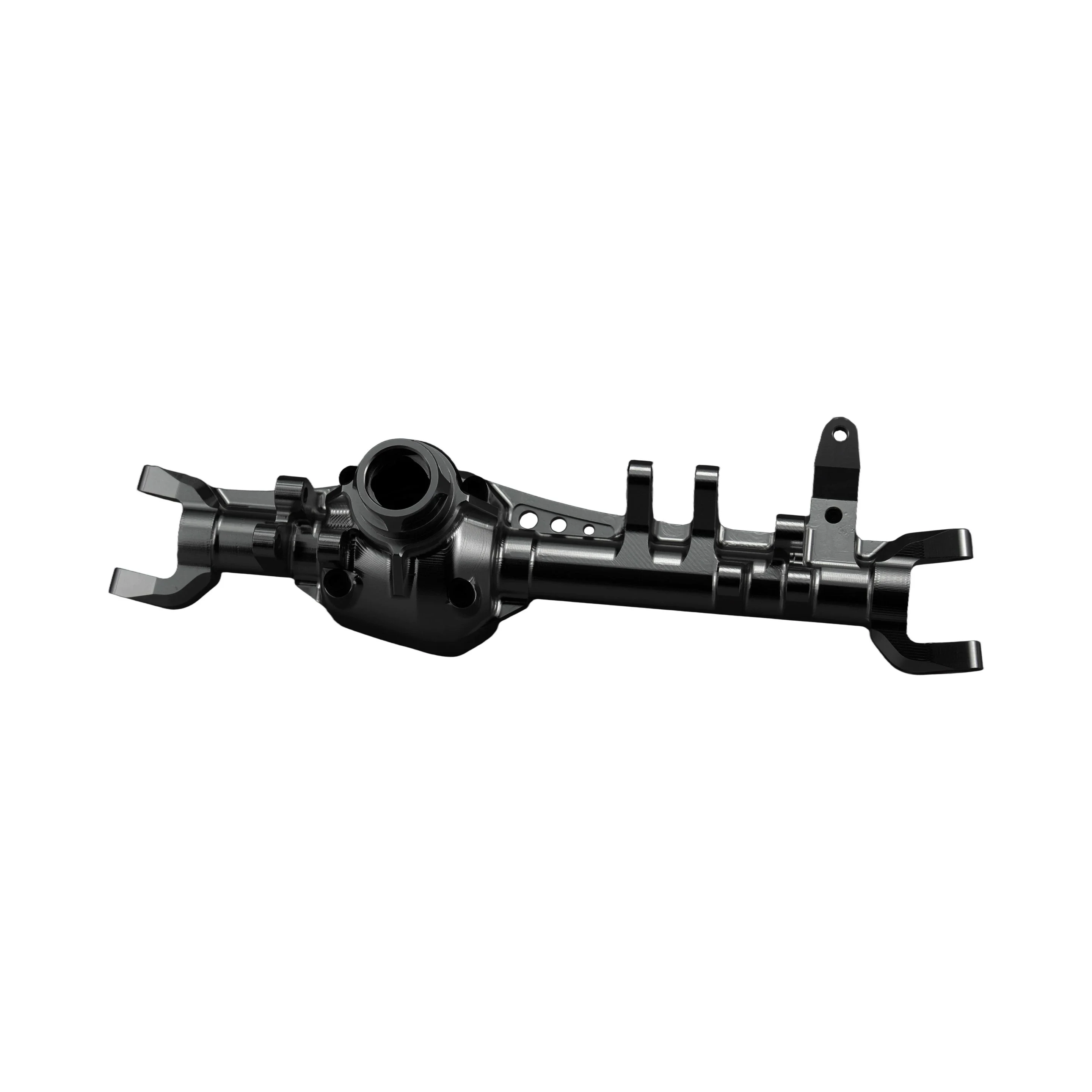 CNC Aluminum Front Axle Housing For Axial SCX10 III CJ‑7 Bronco AR45 Straight Axle 1/10 RC Crawler Reinforce Upgrade Parts