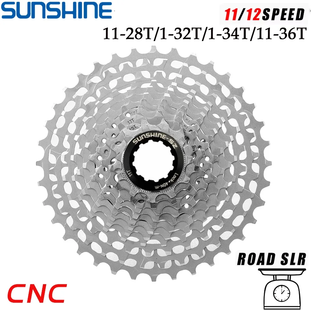 

SUNSHINE 11-скоростная 12-скоростная дорожная кассета Сверхлегкий велосипедный механизм свободного хода 11 34 кассета 11 скоростей звездочка 11 В 12 В для Shimano HG