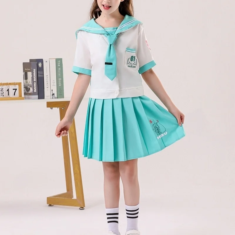 أنيمي هالوين زي هاتسون بحار زي ميكو الطرفية زي JK اليابانية jk موحدة مطوي تنورة دعوى طالب جامعي