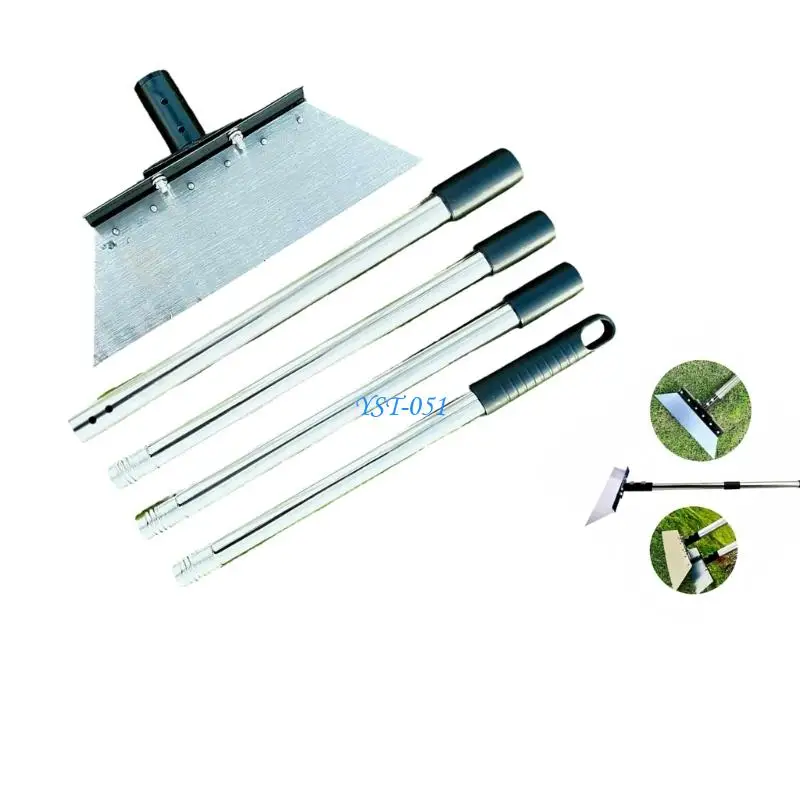 E15A Sturdy Steel Hand Shovel Ice Scraper Optimized For Yard Work Plant Care Winter Maintenance For Homeowners Enthusiasts