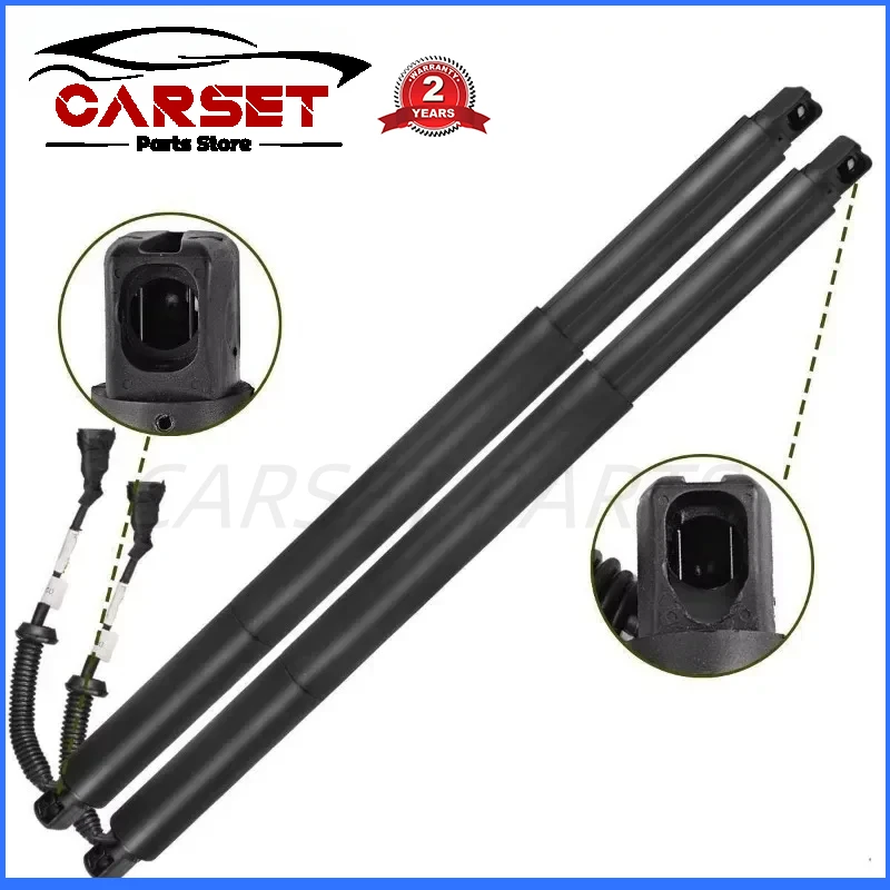 2pcs Brand New Rear Left Right Power Lift Door Support Rods for BMW F07 5 Series GT 535i 550i 2010-2017  51247200543 720054312