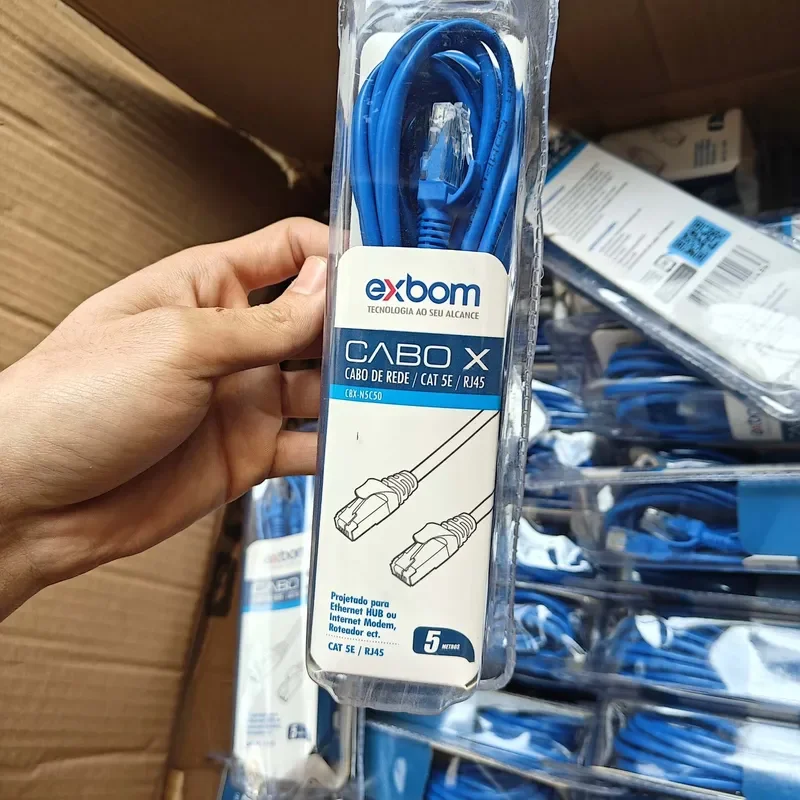 for Cat5 Ethernet Network Cable 5 Meter RJ45 LAN Patch Cord High Speed Data Transmission Wire for Router Modem PC Free