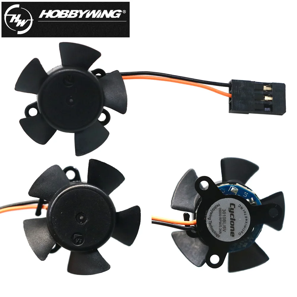 

Hobbywing 6-8.4V ESC Cooling Fan Compatible With EZRUN MAX8 G2 Brushless ESC For RC Car Truck Toy