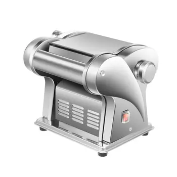 Elektrický stroj na těstoviny 110V, automatický nudlový knedlík, stroj na výrobu těsta, dvounožový lis z nerezové oceli 10 nejlepší prodej stroj na výrobu nudlí - №5