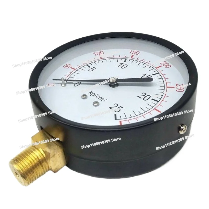 Radial Pressure Gauge Y75Y100 Axial Barometer 0-7 Vacuum Pressure Gauge
