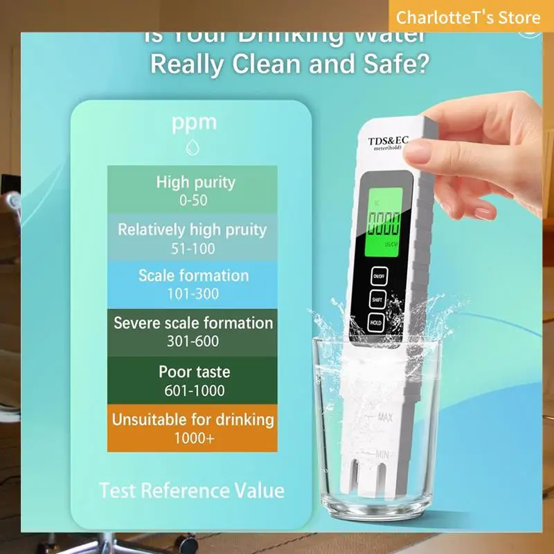 

Digital Water Tester Water Tester For Drinking Water Digital For Drinking Water Various Water Sources-ABLI