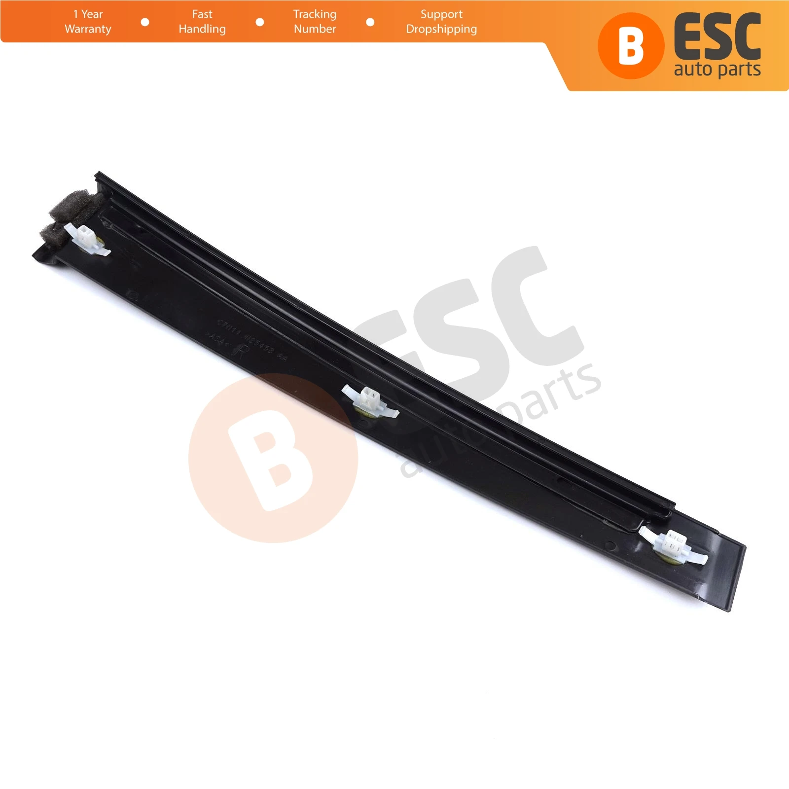 ESC Auto Parts EDP878 Rear Right Door Pillar Trim Moulding 7N11N25458AA for Ford Fusion Europe Fast Shipment Ship From Turkey