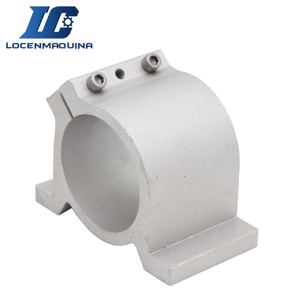 Cast Aluminum 65mm 80MM CNC Spindle Clamp for 1.5KW 2.2KW Spindle Tighten Tool