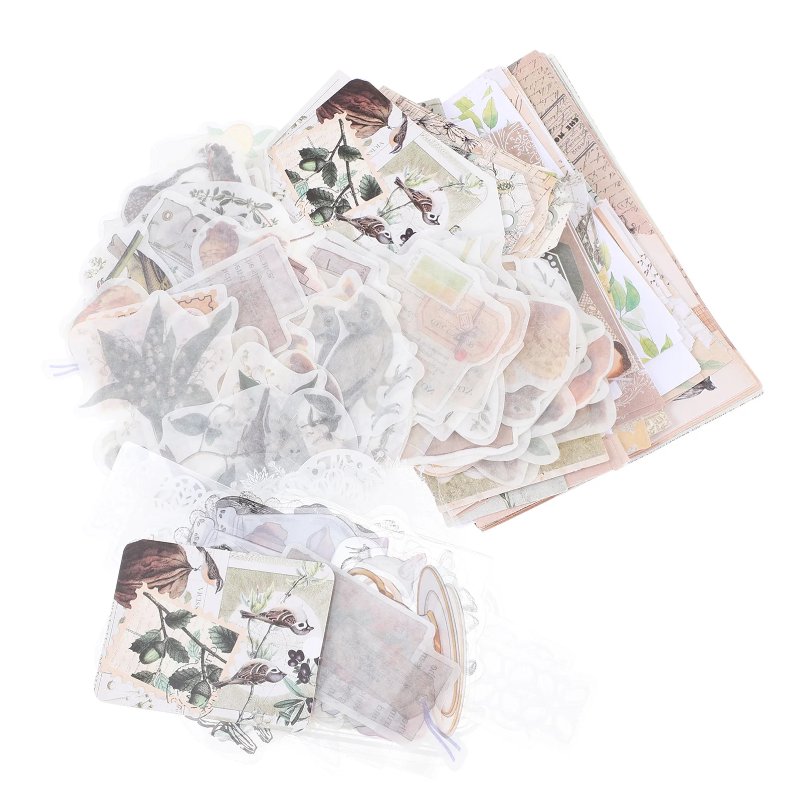 

Retro Stickers Papers Scrapbooking Decor Photo Album Vintage Craft Background Scrapbooking Background Paper H made