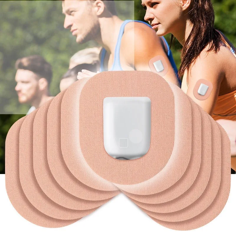 30pcs Adhesive Patch Free Stone Vivid Patch Sweat-absorbing Breathable Sensor Waterproof Sticky Sheet Sports Non-slip Sticker