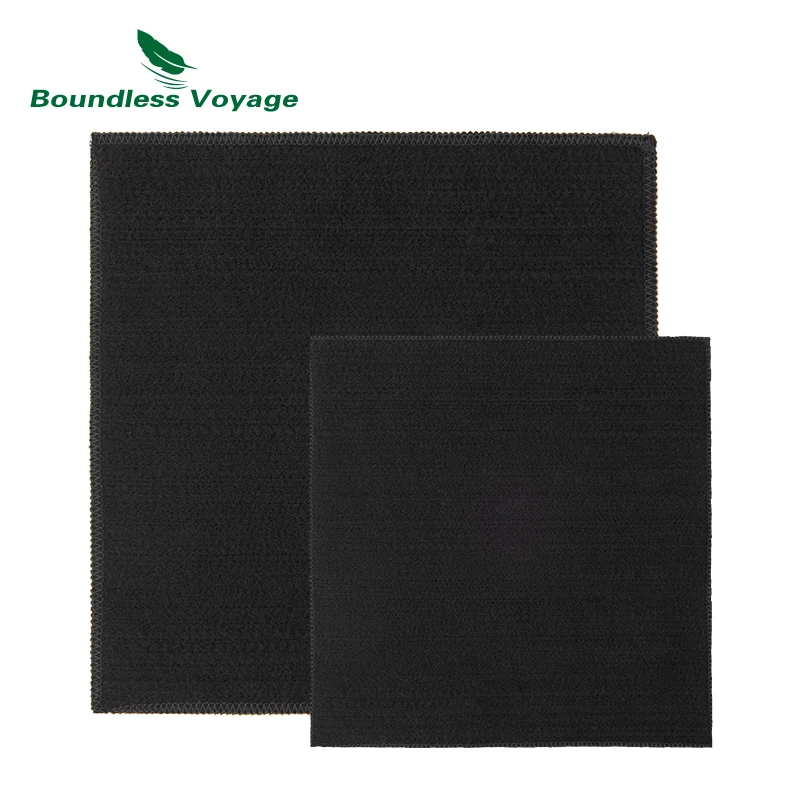 Boundless Voyage Fire Blanket for Heat Resistant Welding Blanket 1472°F Flame Retardant Carbon Felt for Grill Stove Soldering Pr