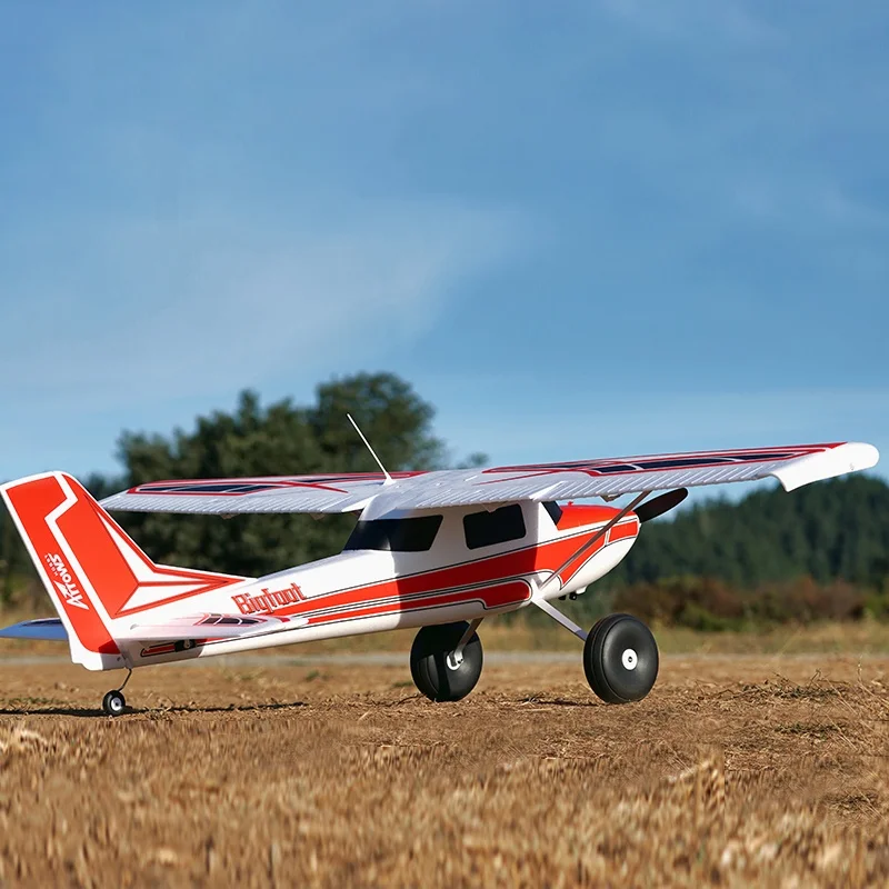 Avión eléctrico todoterreno de 1300mm, baja velocidad, nivel básico, control remoto, montaje exterior, modelo de simulación de ala fija