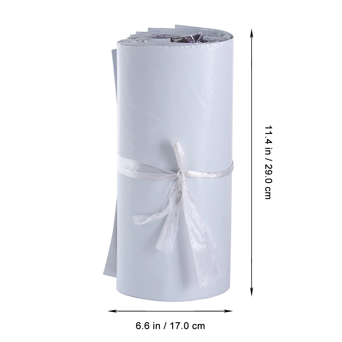 100 قطعة من حقيبة السريعة السميكة المقاومة للماء ومقاومة للثقب، خفيفة الوزن لحماية الشحن باللون الأبيض #1