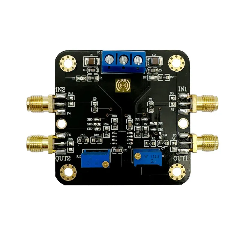 LM358 Operational Amplifier Module Dual Dual Channel 700k Bandwidth Low Power SMA Input and Output