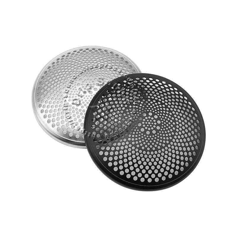 Tweeter de Audio de acero inoxidable de 2,5 pulgadas, cubierta de red de conversión de altavoz, protección de rejilla de malla metálica circular decorativa de 67,3mm