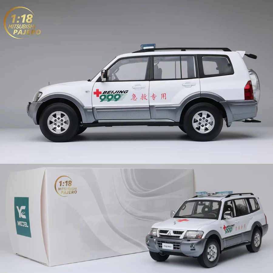 YC Model SunStar(OEM) 1:18 Mitsubishi Pajero V73 Car model Three