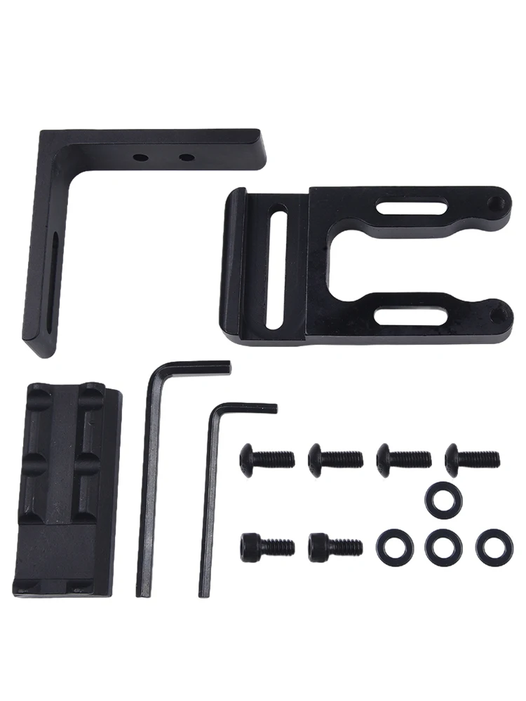 Compound Pulley Bow Sight Bracket 138.2g Accessories Aluminum Alloy Black CNC Processing Compound High Quality