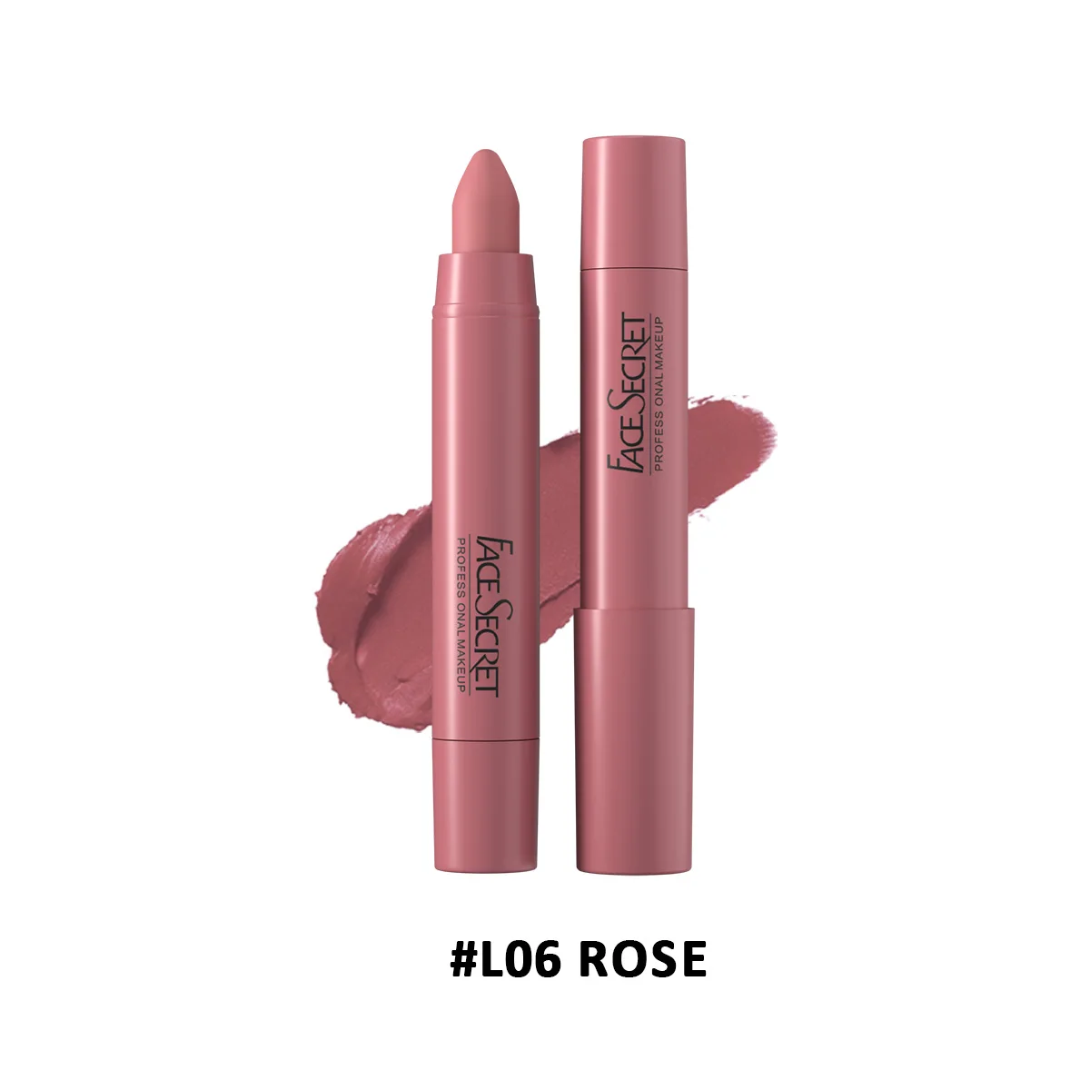 Face Secret 12 لون ماتي قلم أحمر الشفاه مقاوم للماء طويل الأمد بلسم الشفاه المخملية قلم تحديد الشفاه الشفاه ماكياج النساء مستحضرات التجميل