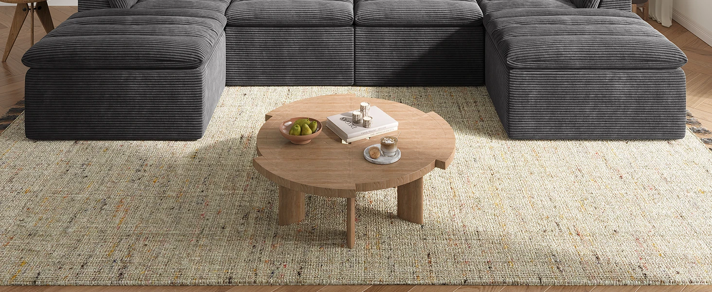 modular sectional sofa couch L-shaped comfy sofa cloud sectional couch modern corduroy sofa