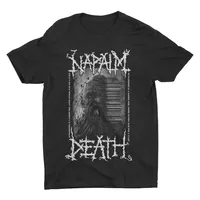 2025 Oversized Y2k T-shirt Hip Hop Napalm Death Mass Appeal Madness Green ND T-shirt Vintage Cotton Men's Women Clothing Tee
