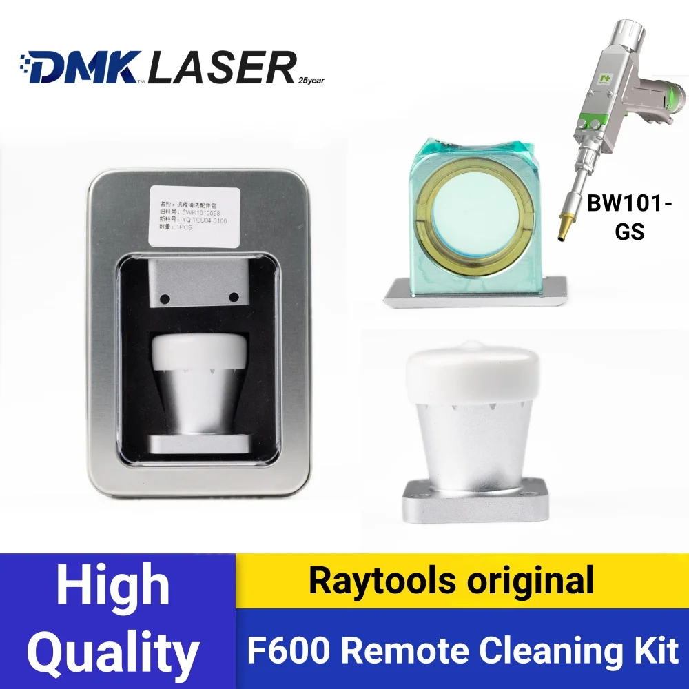 

Оригинальный комплект дистанционного чистки Raytools F600 YQ TCU040084, группа фокусировочных линз D20F600 мм, чистая основа для лазерной сварочной головки BW101-GS