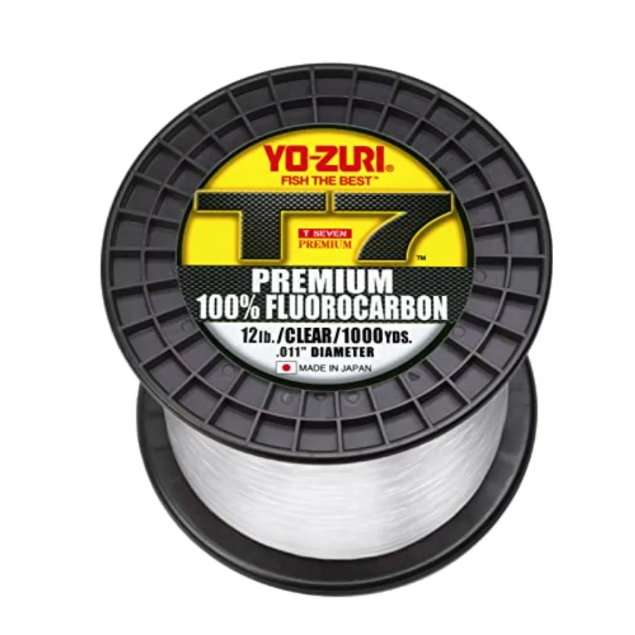 

T7 Premium 1000YDS 12Lbs 0.285mm Fishing Line for Saltwater Fishing Strong and Durable Monofilament with High Visibility Orange