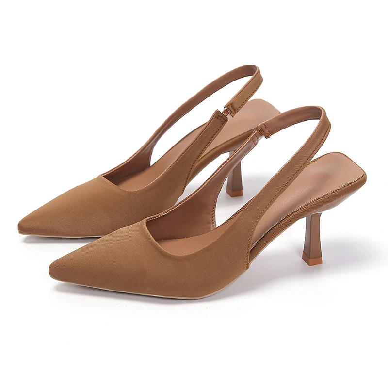 New Autumn Women's Shoes Fashion Women's Pumps Pointed Toe High Heels Shallow Women's Sandals image 5