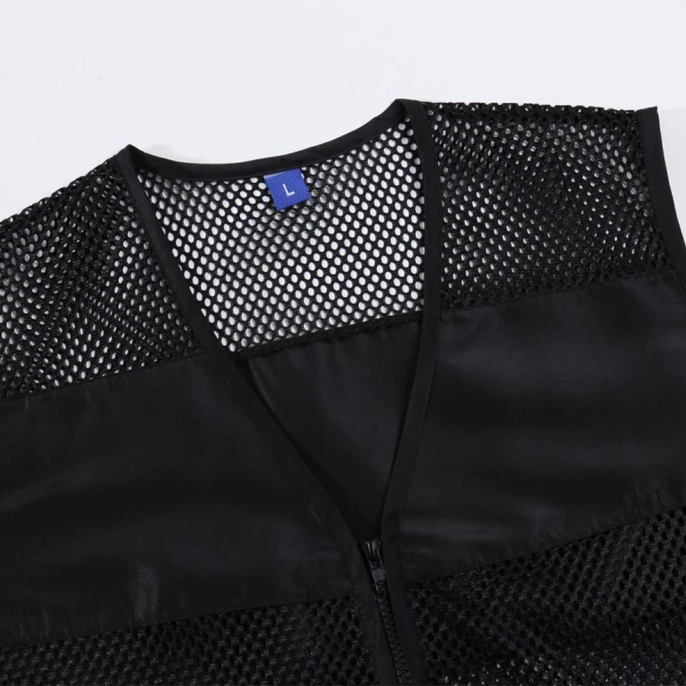 

Men's Fishing Sleeveless Mesh Vest Photography Quick Dry Work Jacket Waistcoat Multi Pocket Design Various Colors Available