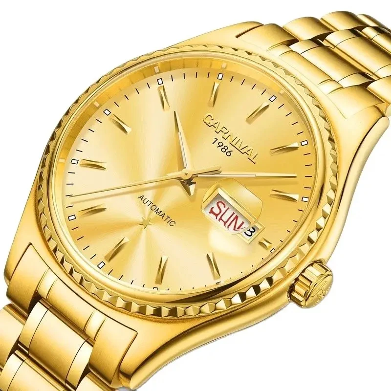 IW Carnival Male Mechanical Wrist Watches Automatic Movement Sapphire Mirror Accessories For Men Luxury Brands Waterproof Watch