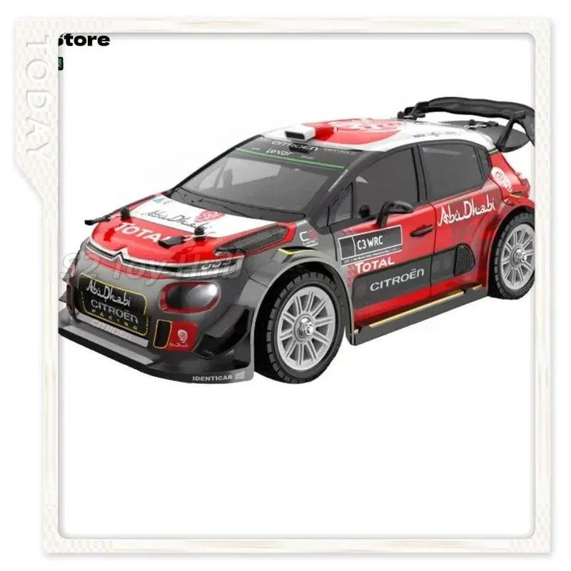 Mjx 14303 Rc Rally Raceauto 1/14 Borstelloze 4wd 2s Supermotor Citroën C3 WRC Offroad Volledig Schaalmodel Hobbyvoertuig
