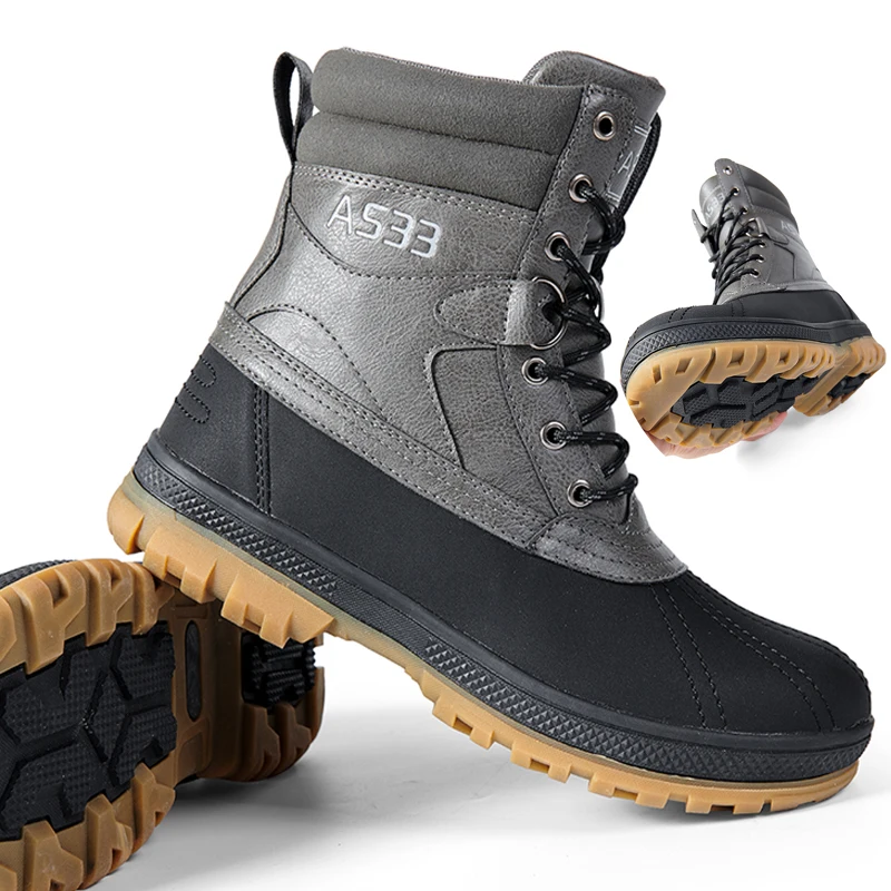 

New Men's Mountaineering Boots Large Outdoor Field Training Desert Boots Windproof and Waterproof Motorcycle Boots Outdoor Hikin