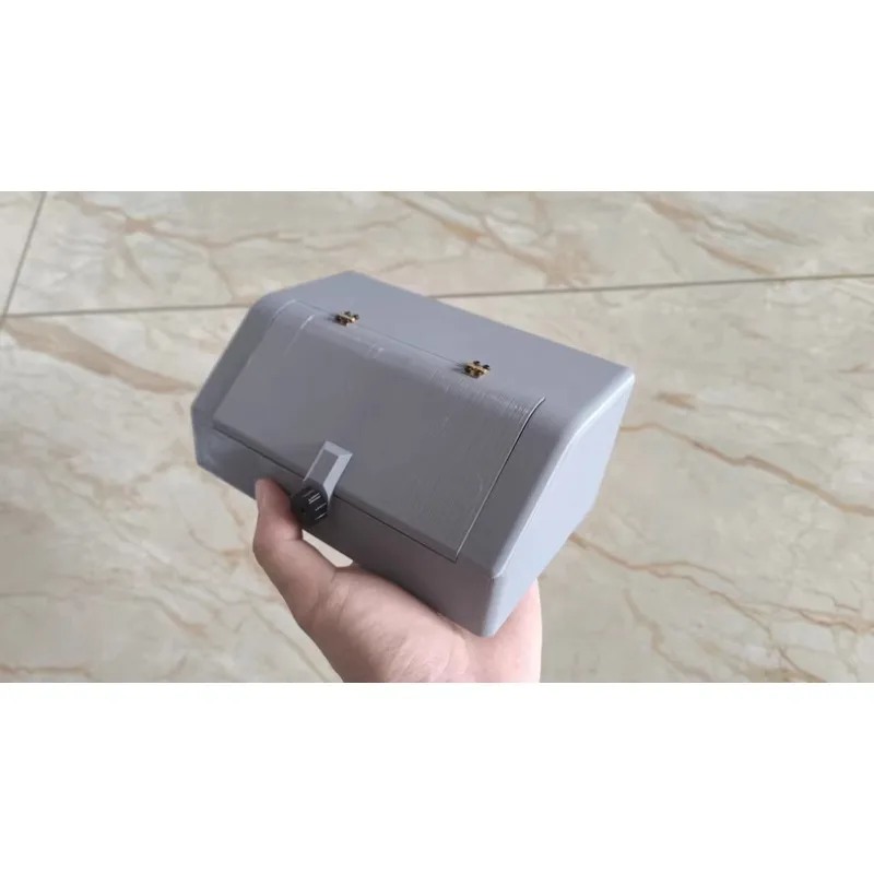 Rear Equipment Compartment for CROSSRC EMO XL2 1/8 Scale 6WD RC Crawler, Upgrade Modification Parts, Damage-Free Installation