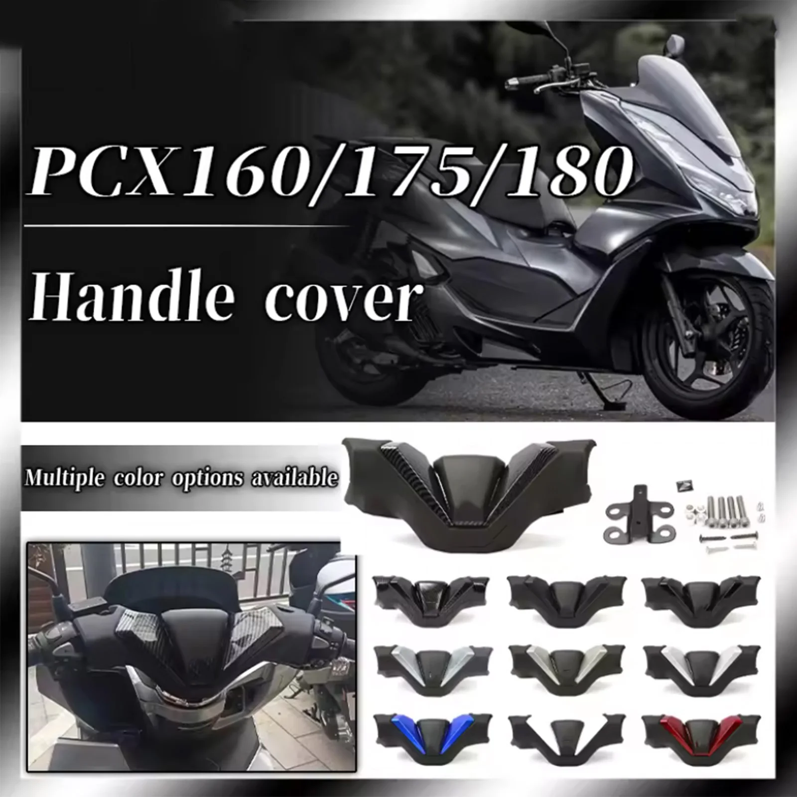 For Honda PCX160 pcx160 PCX150 125 Motorcycle Faucet Cover Handlebar Cover Handlebar Cover Modification Accessories