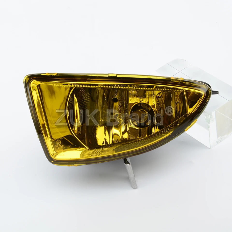 ZUK Yellow Type Fog Lamp Anti-Fog Light Front Bumper Reflector For HONDA CIVIC ES1 ES5 ES6 ES7 ES8 2004 2005 Foglight Foglamp