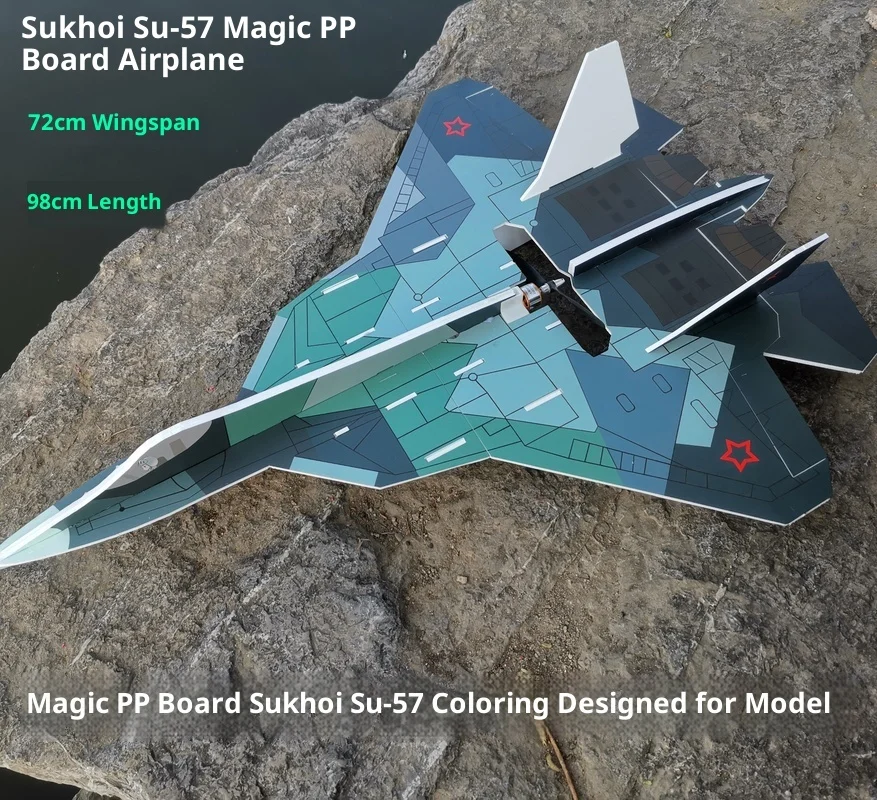 

Kt Board Anti Drop Board Remote Control Model Airplane Fixed Wing T50 Model Airplane Su 57 Model Airplane Fixed Wing