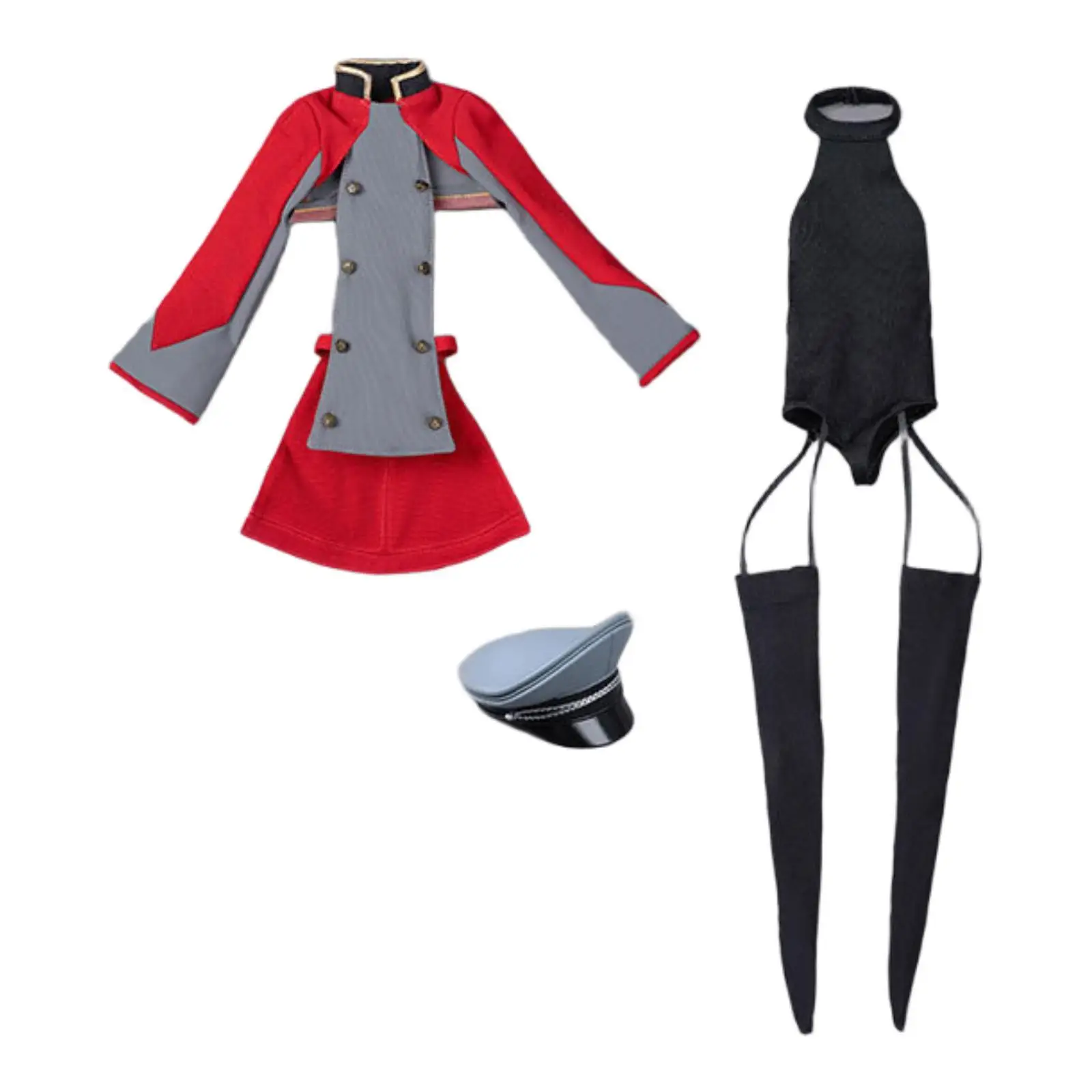 

1:6 Scale Outfit Collection Cosplay Dress up Trendy Female Action Figure Clothes Uniform for 12 inch Female Figures Accessories