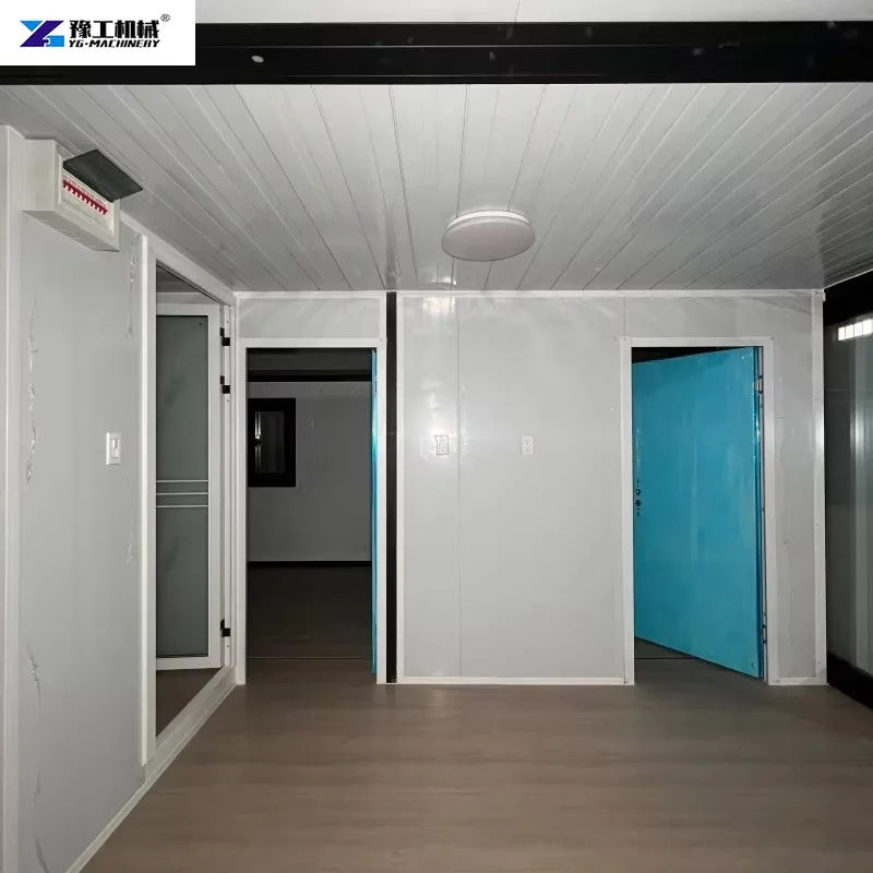 Afbeelding 6: Meestverkochte uitklapbare containerwoning, geprefabriceerd opvouwbaar huis met ingebouwde badkamer