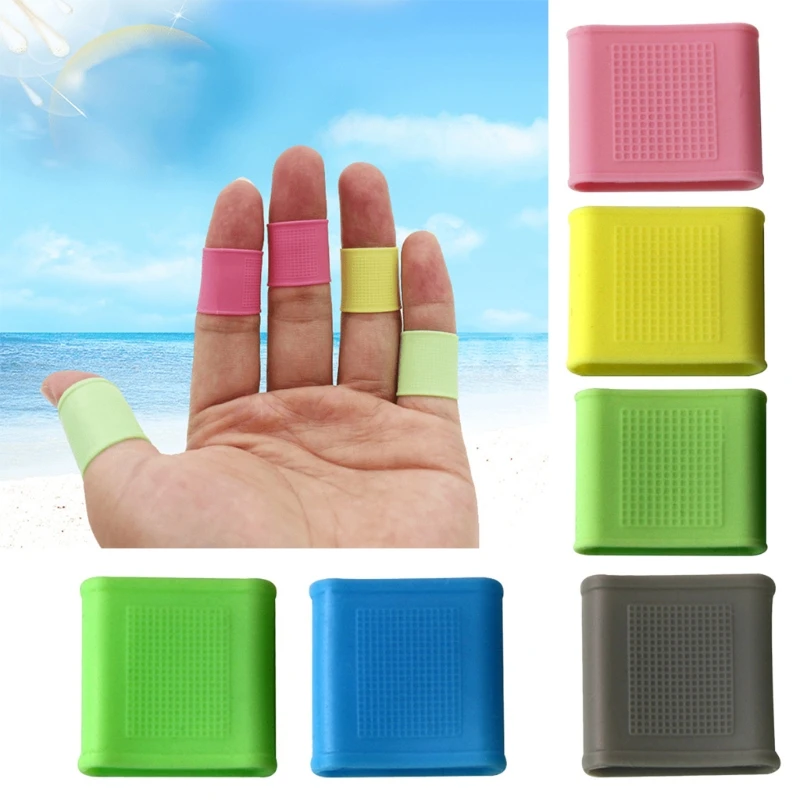 

10 Pcs / Set Golf Finger Support Glove Protective Cover Safety And Performance Protection Silicone Simple To Carry