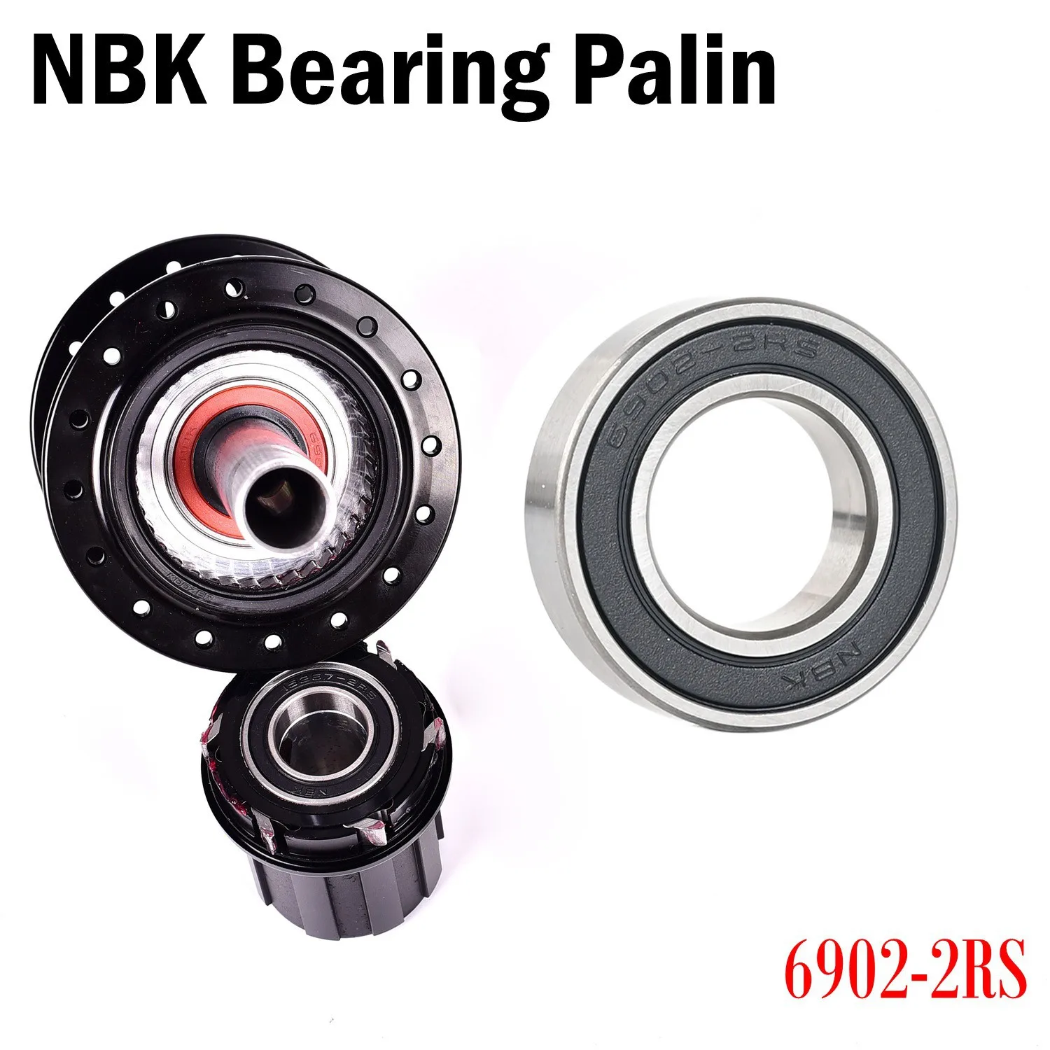 1*Hub Bearing 6902 Ceramic Bearing - 15x28x7mm Ceramic Ball Bearing - 61902 Bearing 15x28x7 Mm Ceramic Ball Bearing