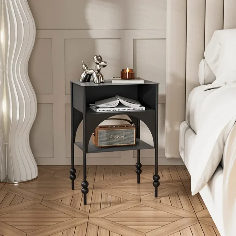 

Living Room Home Sofa Can Store Wrought Iron Storage Cabinet Side Bedroom Bedside Table Narrow Side Cabinet Storage Rack