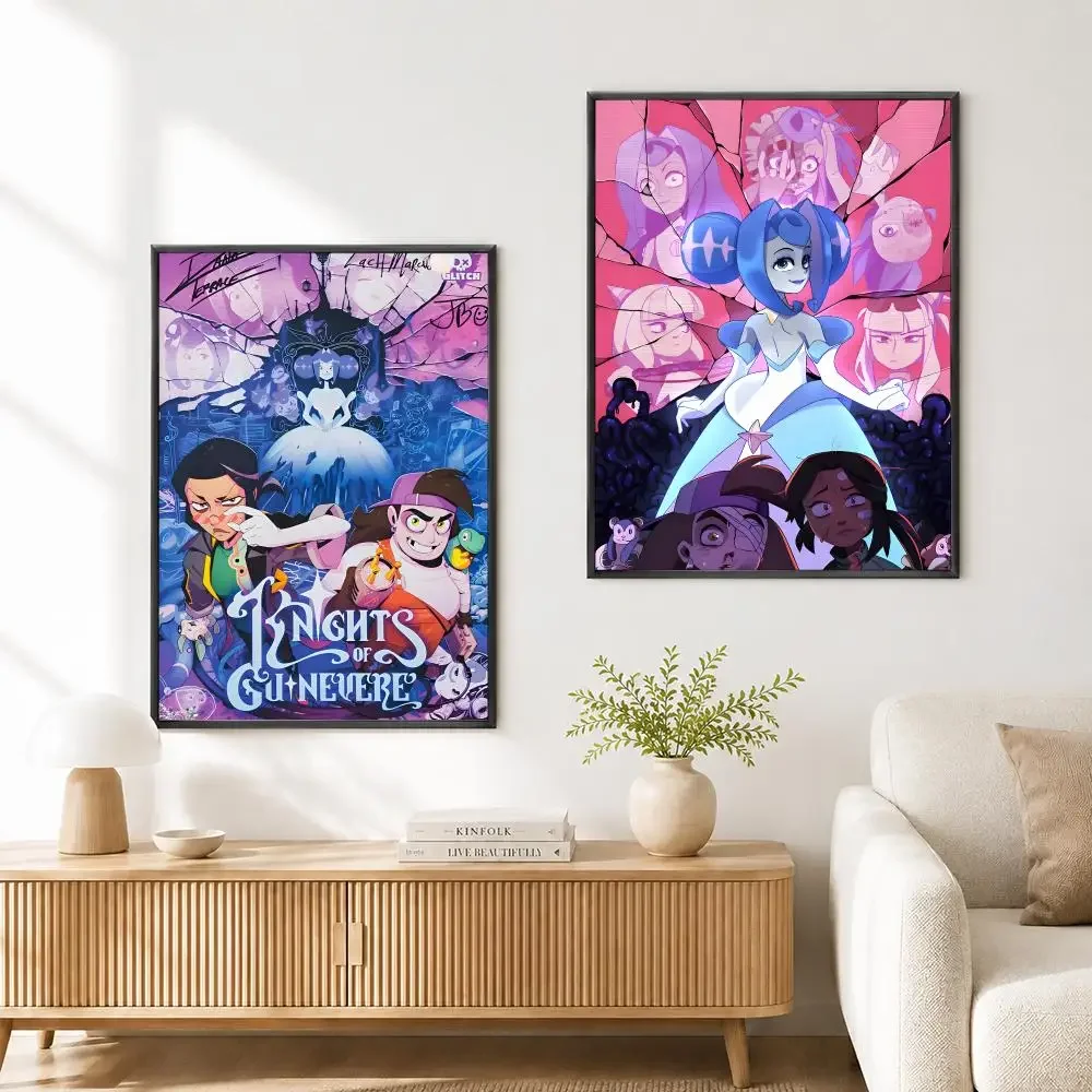 Knights Of Guinevere Poster Poster High Quality Wall Art for Home Bedroom Living Hallway Perfect Gift