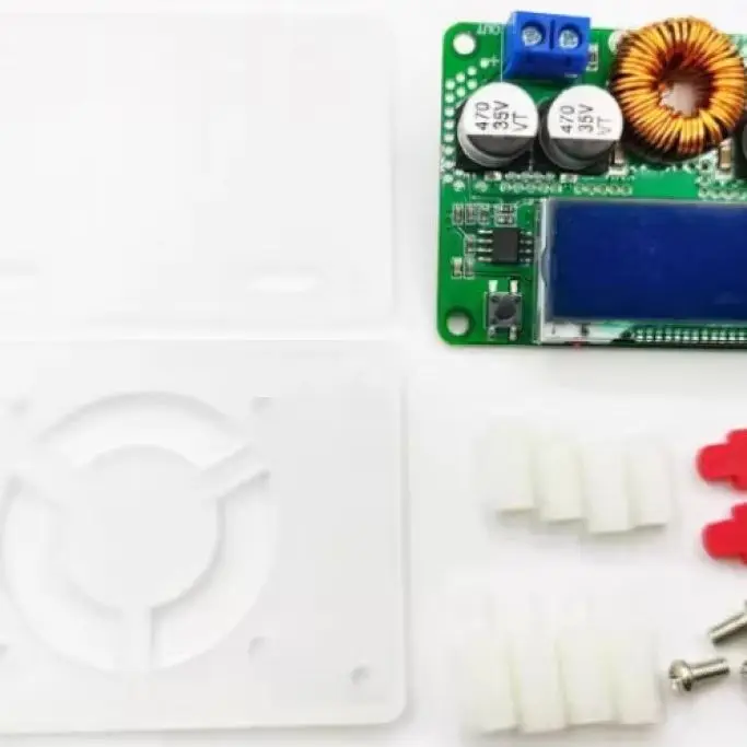 

8-60V DC-DC Buck Converter with Dual LCD Display – Digital Adjustable Regulated Power Module, Voltage & Current Meter