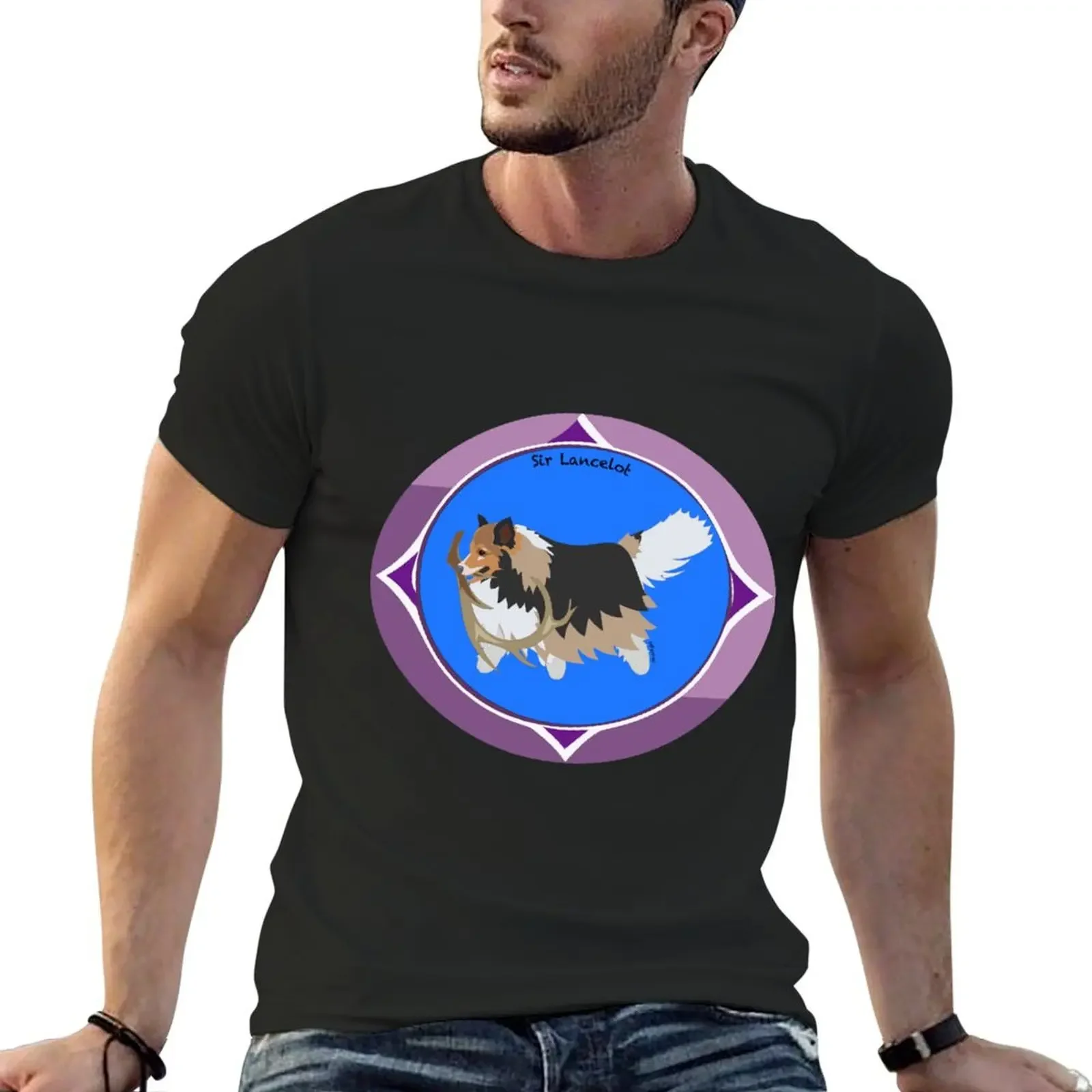 Sir Lancelot T-Shirt new edition anime tshirt sports fans Short sleeve tee clothes for men