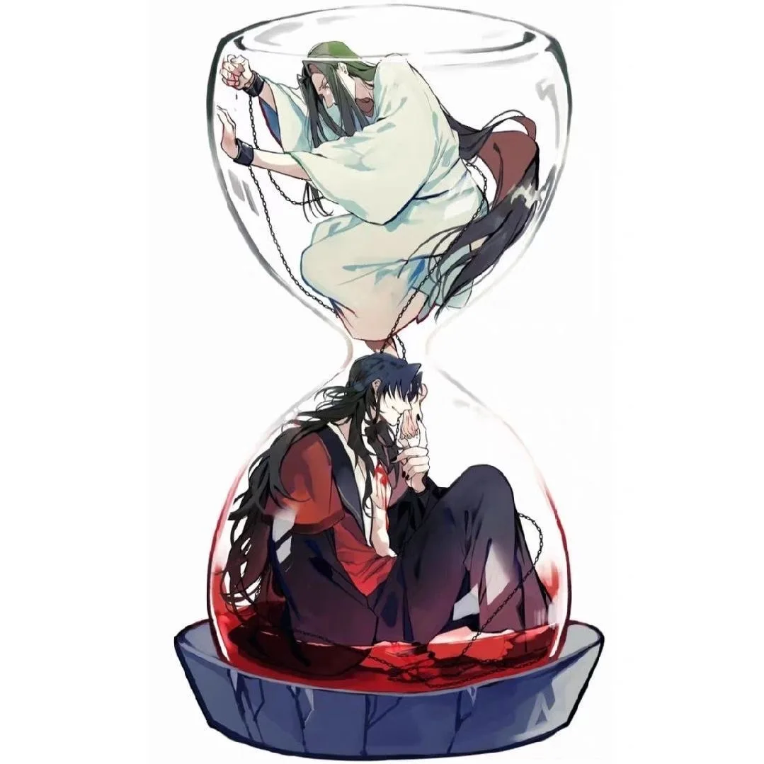 

Новый ореховый злодей, самоспасательная система, периферийные устройства Shen Jiuluo Glacier, акриловый косплей, стоячее украшение, орнамент, подарок