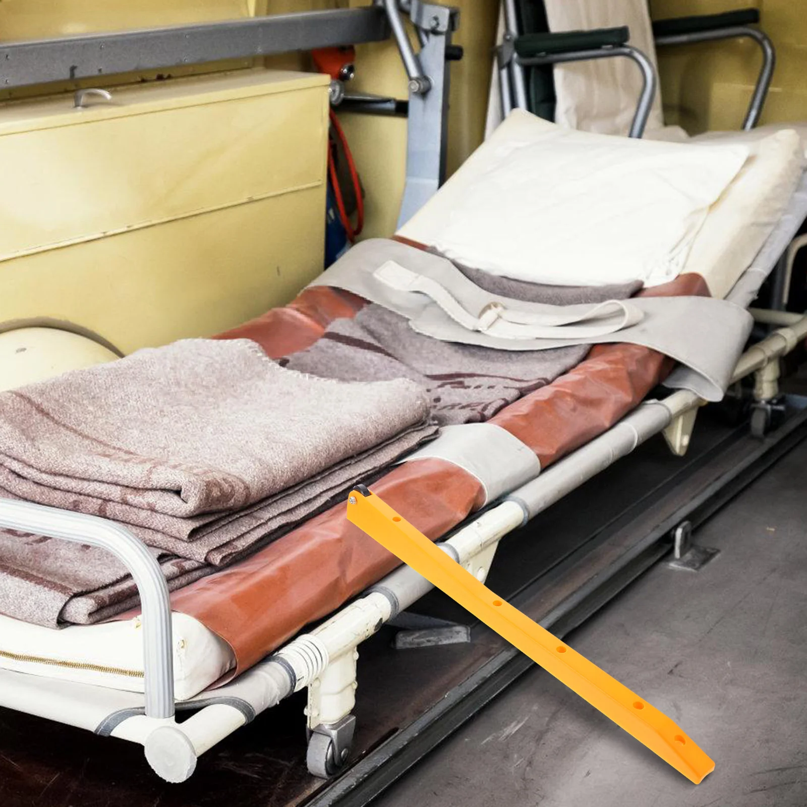 

Guard Plastic Bed Leg Cover Folding Accessory Stretcher Leg Protector Stretcher Anti-Collision Guard Safe Transport Ambulance