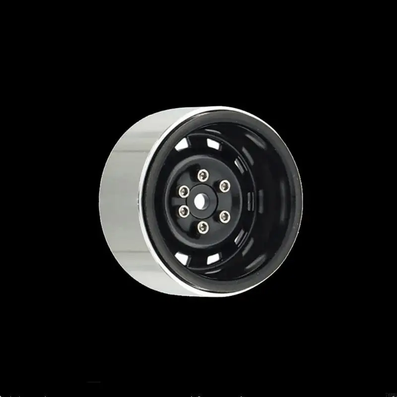 76HF Sturdy Metal Rims for 1/10 Remote Control Crawlers Stability & Handling