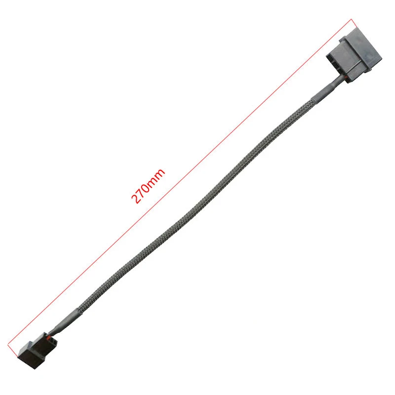 몰렉스 IDE 빅 4핀에서 4핀 3핀 팬 허브 1대1 2 3 4 5 팬 케이블 스플리터 컴퓨터 PC 메인보드 쿨링 팬 전원 공급 도크